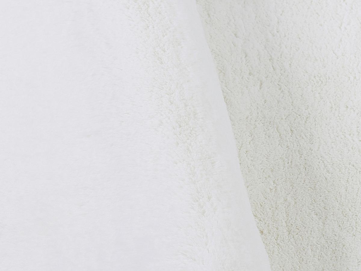 Hochflorteppich Silky Haven - Creme/Weiß, Basics, Textil (80/150cm)