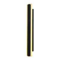 AUSSENWANDLEUCHTE 21-35875 STICK - Schwarz, Design, Metall (6/61/9cm)