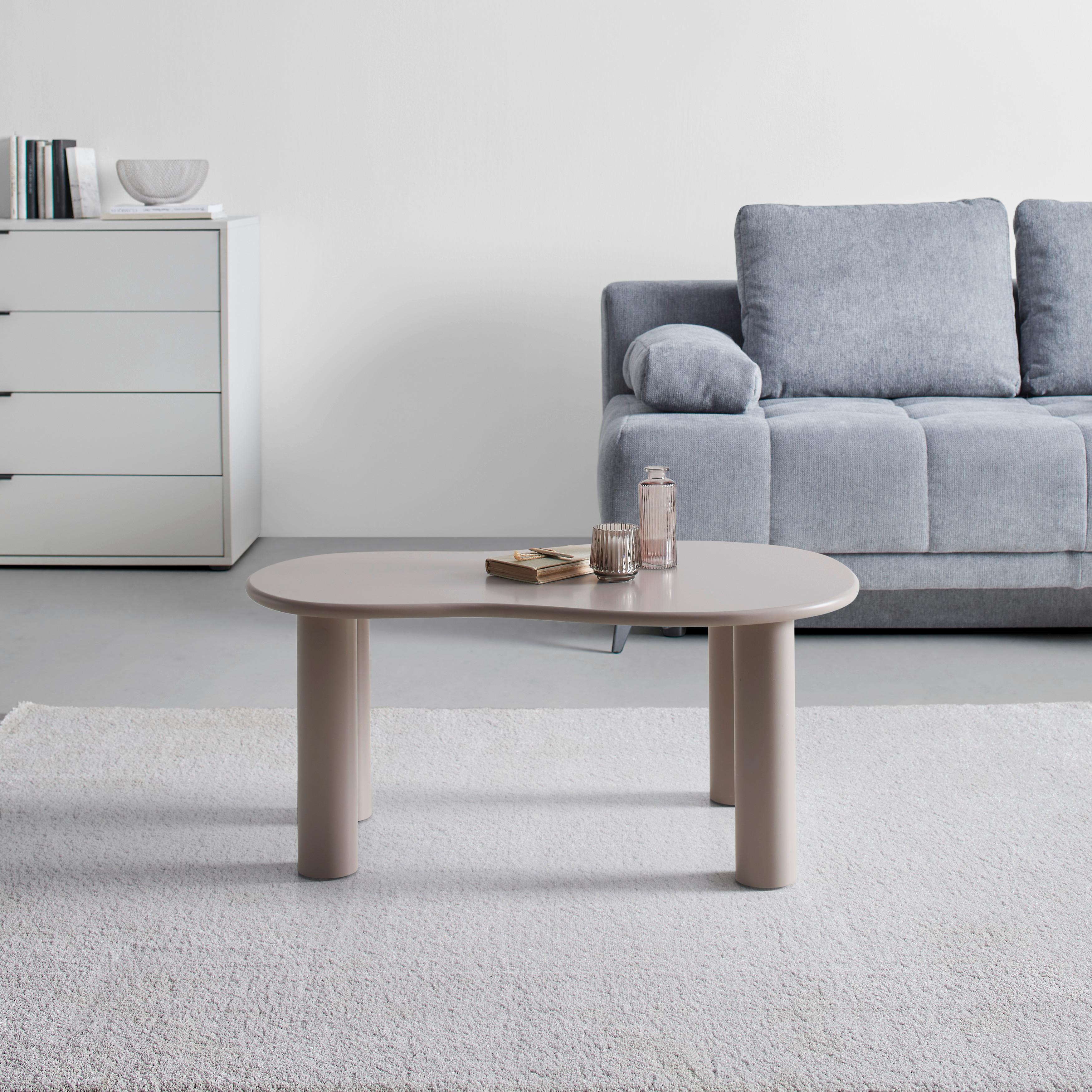 KONFERENČNÍ STOLEK BANDERA -STUDIO- - šedá, Lifestyle, kompozitní dřevo/plast (80/50/35cm) - Mömax