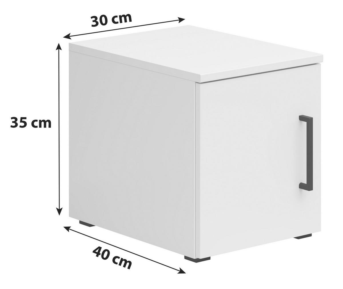 Aufsatzschrank 30 Cm Multi Cabinet ,eiche Artisan - Eiche Artisan, MODERN, Holzwerkstoff (30/35/40cm)