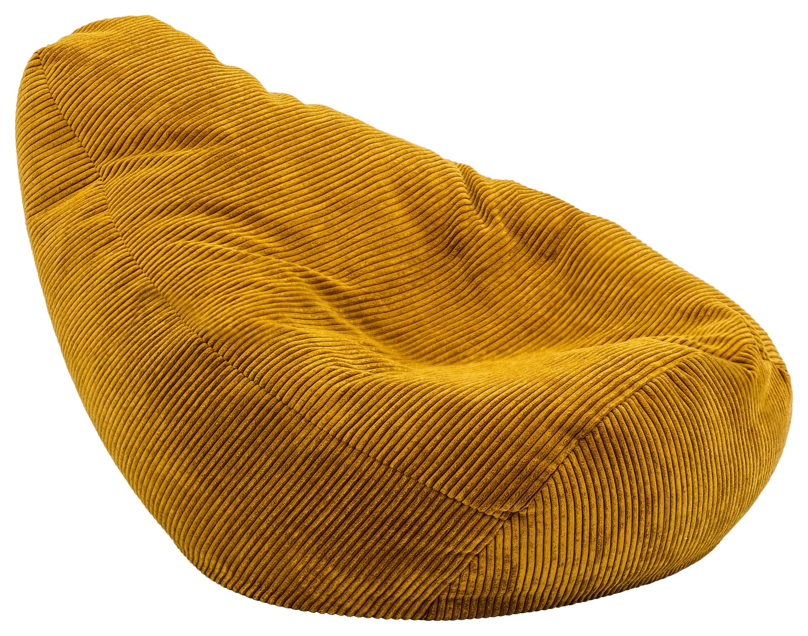 Sitzsack Buzzi Gelb Indoor - Gelb, Basics, Textil (120/85/85cm) - Ondega