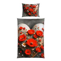 BETTWÄSCHE GREY ROMANCE - Multicolor, MODERN, Textil - Luca Bessoni