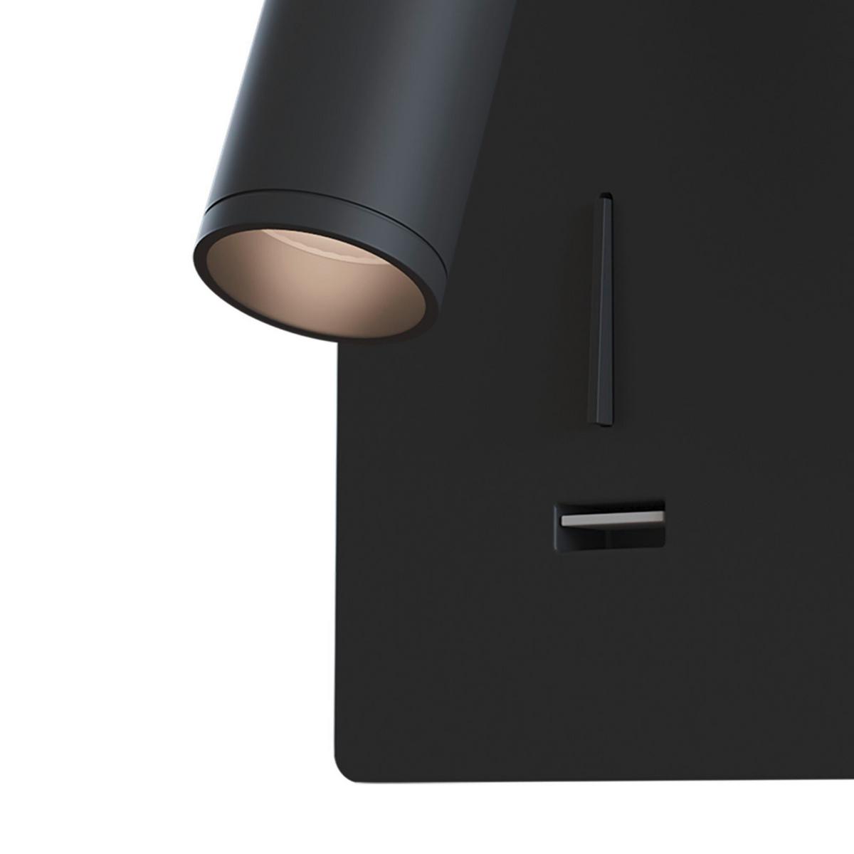 Wandleuchte Mirax - Schwarz, Trend, Metall (18,6/7/6,5cm) - MAYTONI