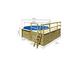 Poolset Spring Sonnendeck L - Naturfarben, KONVENTIONELL, Holz (470/124/470cm) - Karibu