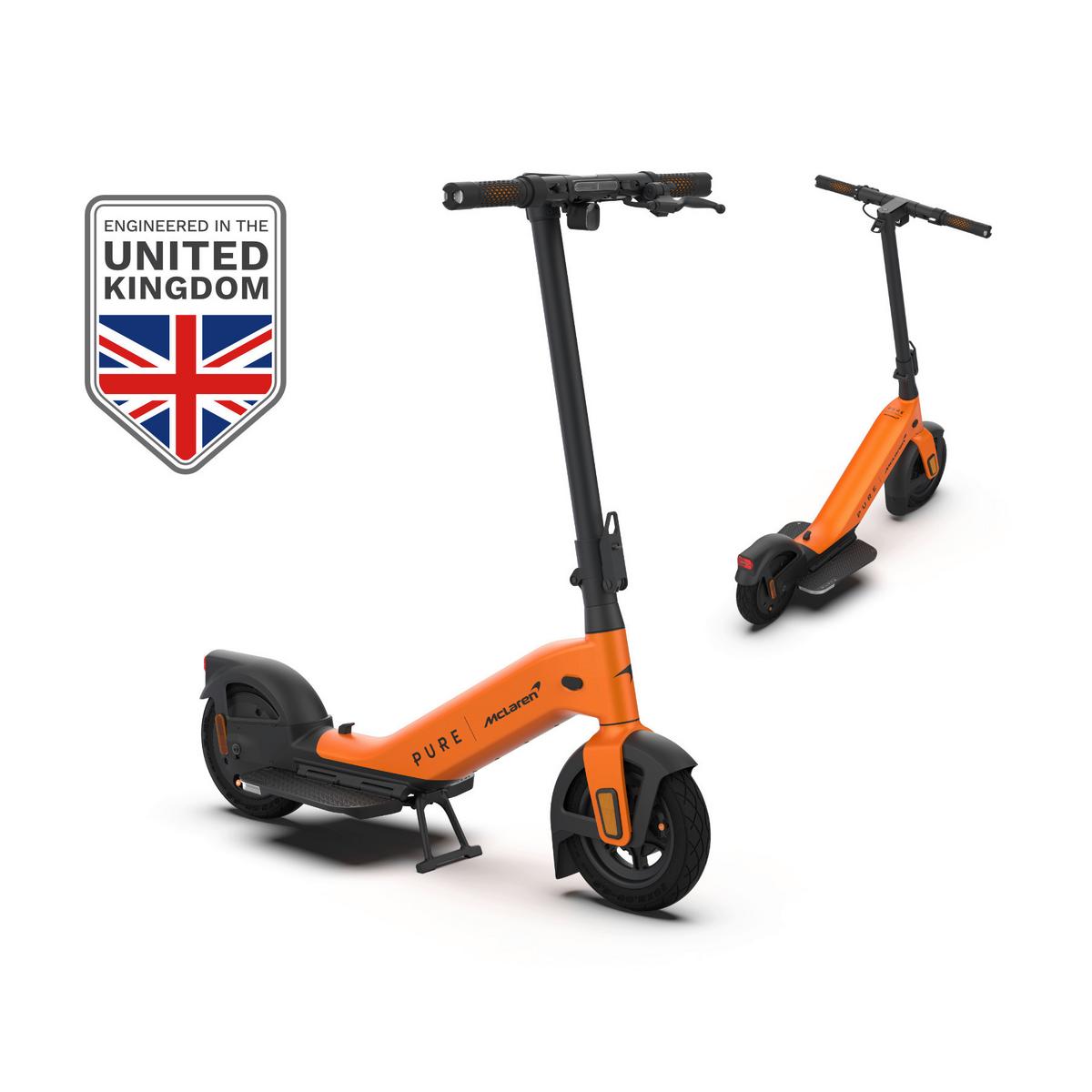 Elektroscooter CS-PURE-ADV-MCL -PA, StVO Konform - Orange, Basics, Metall (60/108/104cm)