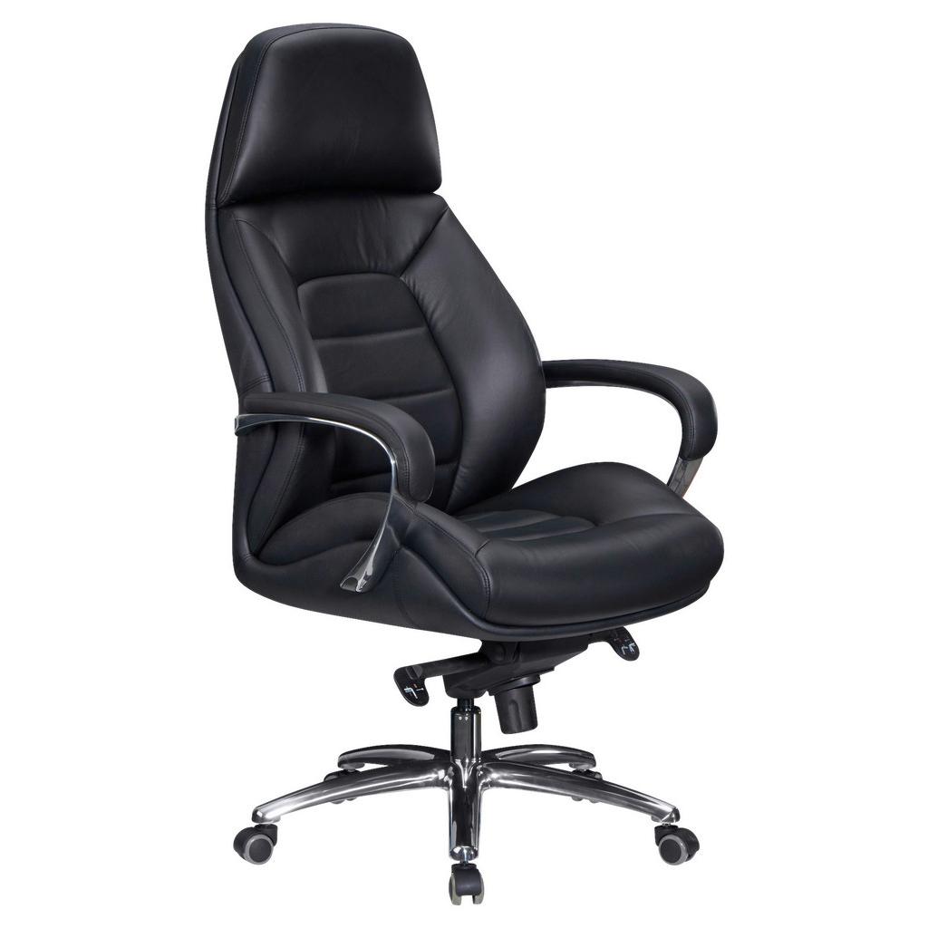 Chefsessel Amstyle mit Armstützen Schwarz bis 120 kg