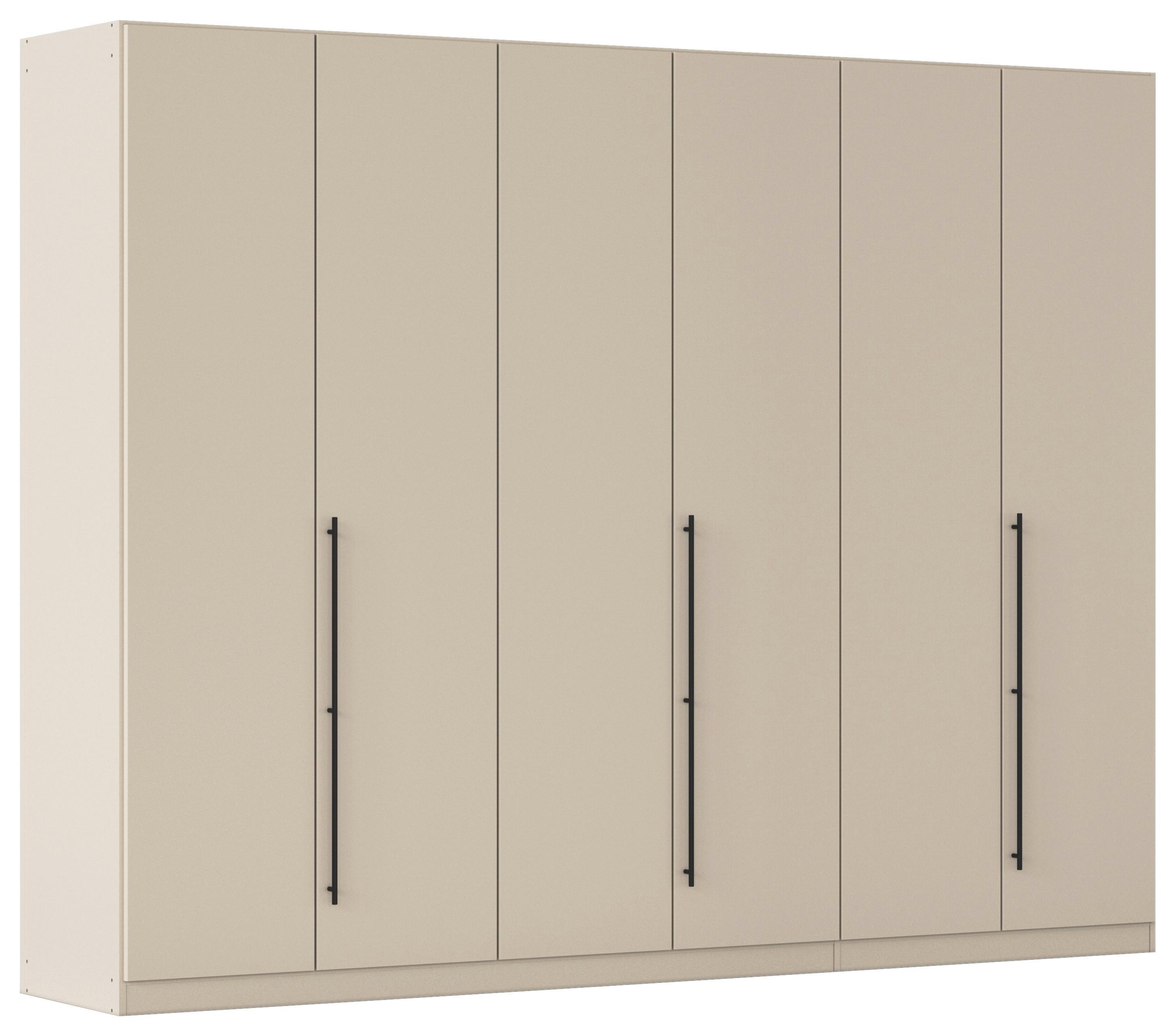Kleiderschrank Safari B: 271 cm - Champagner/Grau, KONVENTIONELL, Holzwerkstoff (271/210/54cm)