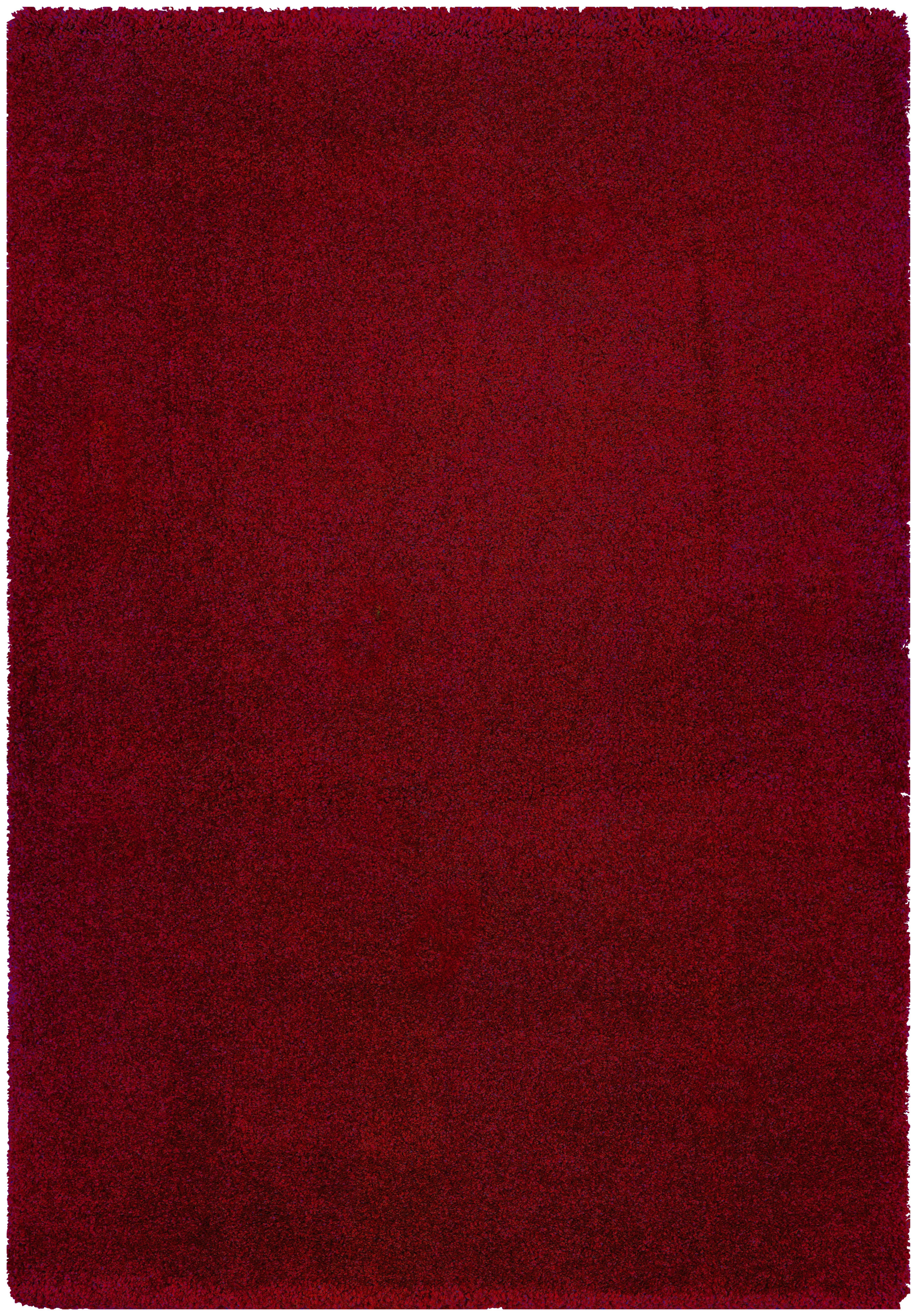 Hochflorteppich Galaxy 80/150 - Rot, MODERN, Textil (80/150cm)