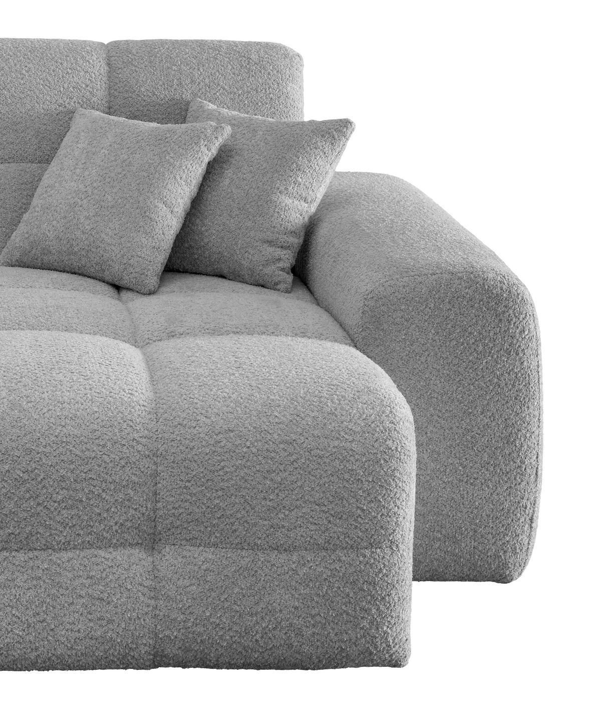 XXL-Sessel Bosco, Anthrazit B: 181 cm - Anthrazit/Schwarz, MODERN, Textil (181/87/155cm) - Livetastic