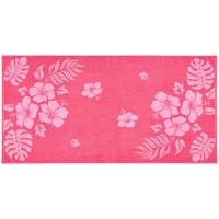 Strandtuch Miami - Pink, MODERN, Textil (75/150cm) - Luca Bessoni