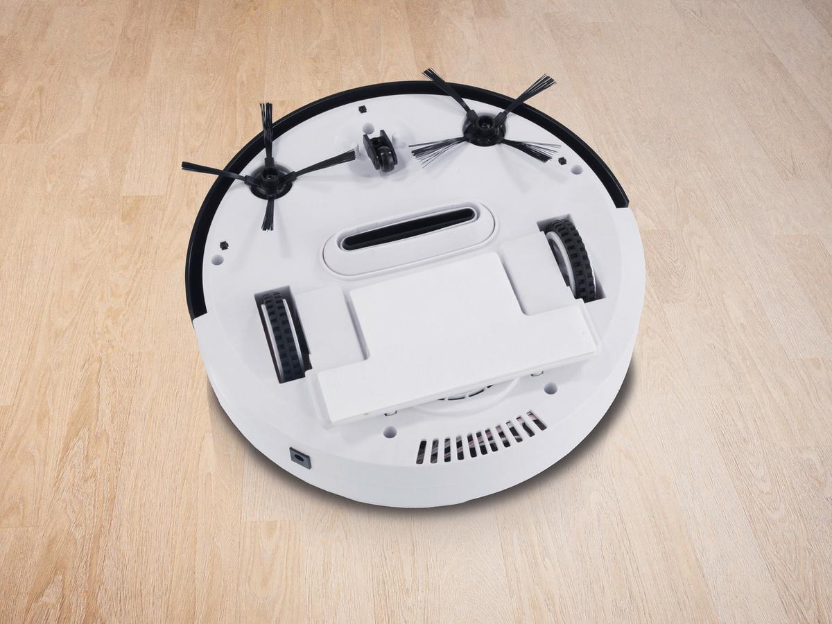 Saugroboter Mit Wischfunktion Maxxmee 3 Modi 14 W - Schwarz/Weiß, Trend, Kunststoff (27,5/9cm) - TV - Unser Original