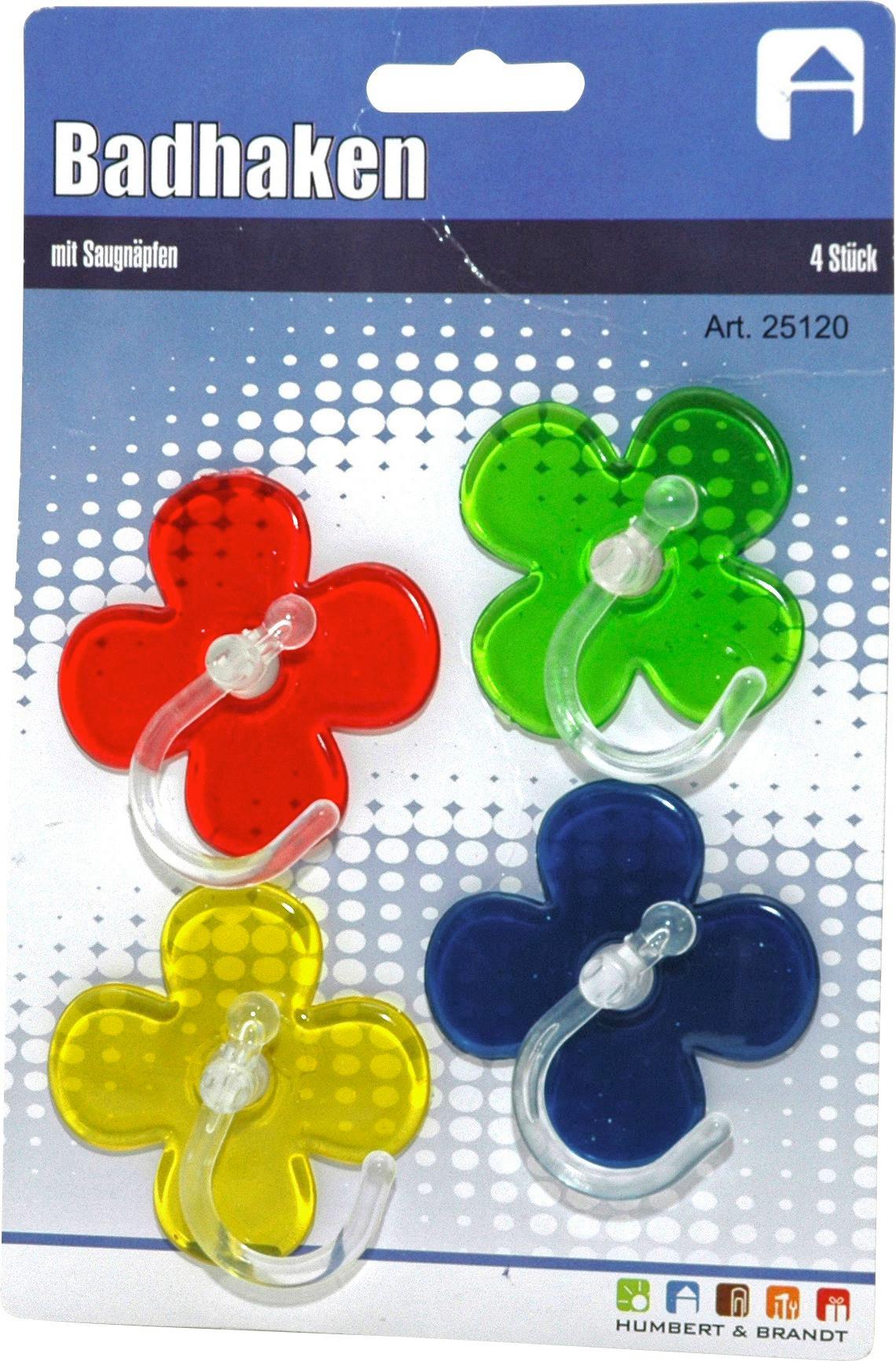 Saughaken mit Saugsystem - Multicolor, KONVENTIONELL, Kunststoff (12/18/2cm)