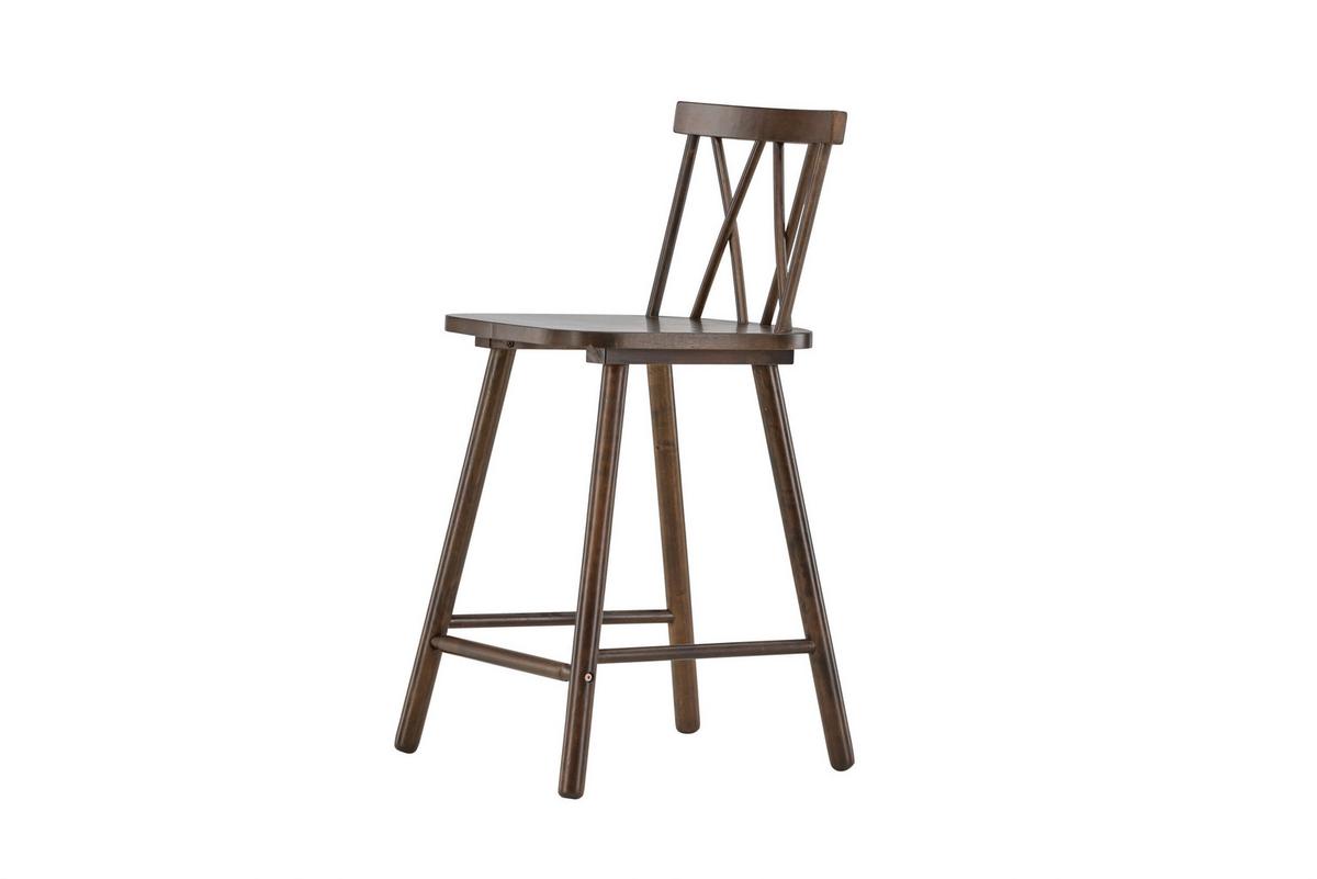 STUHL Mollöström, Mokka B: 43 cm - Mokka, MODERN, Holz (43/90/44cm) - Livetastic