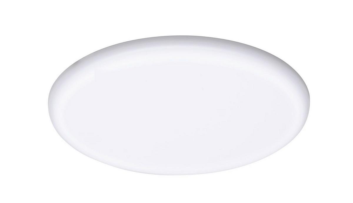 Led-paneel Ø 21,5 Cm Mit Farbtemperaturwechsler - Weiß, Basics, Kunststoff (21.5cm) - Paulmann