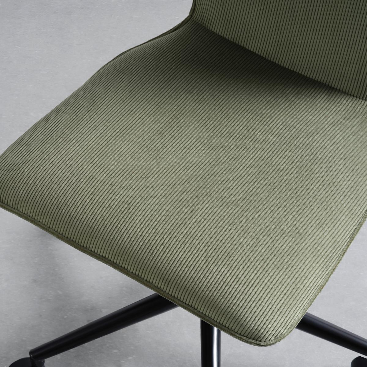 Drehstuhl Luigi Grün/Schwarz - šedá/černá, Moderní, kov/textil (49/84-94/54cm) - Mömax
