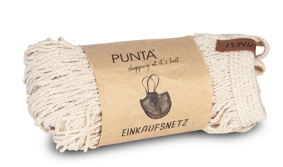 NÁKUPNÁ TAŠKA PUNTA - modrá/čierna, Konventionell, textil (32/38cm) - Zandiara