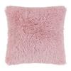 Dekoračný vankúš Fluffy, 45/45cm, ružová - ružová, Romantik / Landhaus, textil (45/45cm) - Modern Living