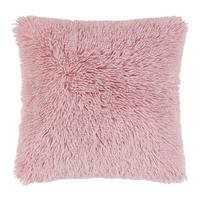 Dekoračný vankúš Fluffy, 45/45cm, ružová - ružová, Romantik / Landhaus, textil (45/45cm) - Modern Living
