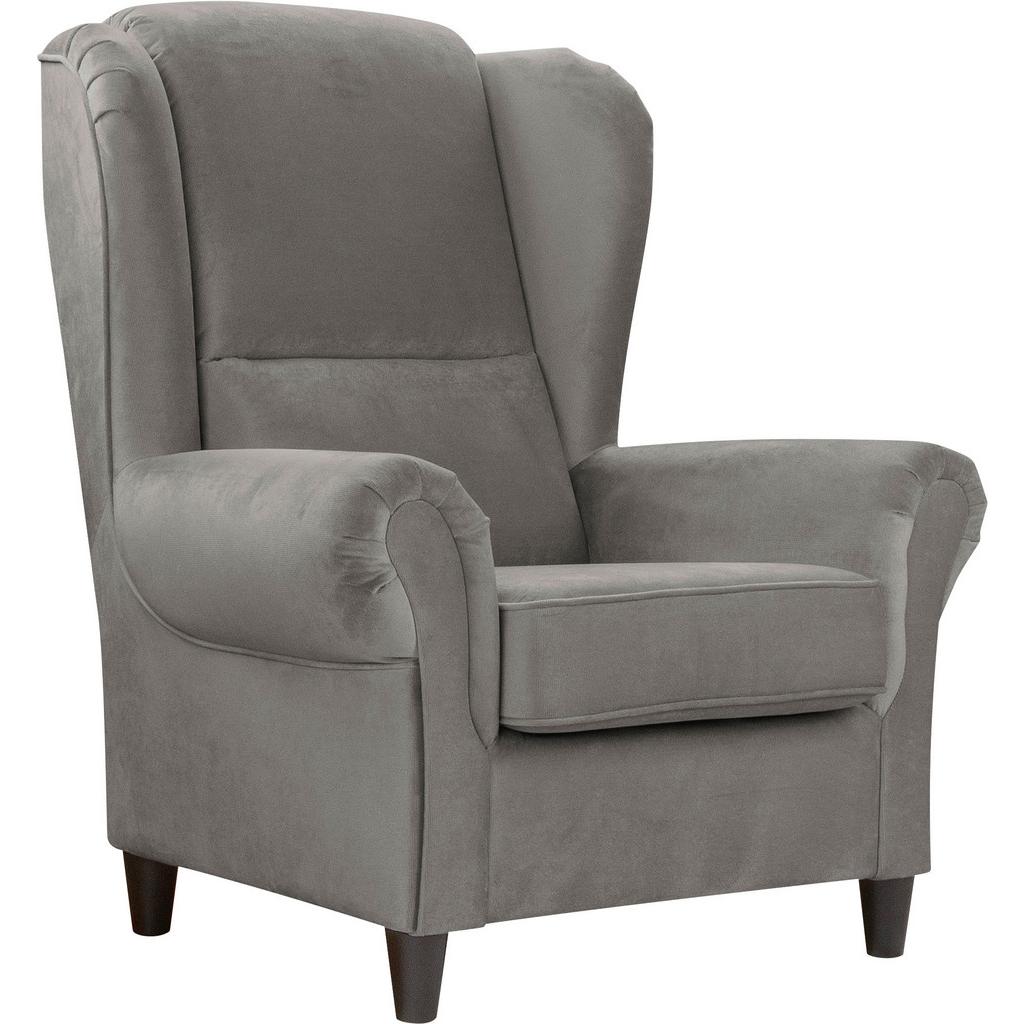 Ohrensessel Baron Grau B: 94 Cm