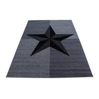 Hochflor Teppich Grau Plus 200x290 cm - Grau, Trend, Textil (200/290cm) - Novel