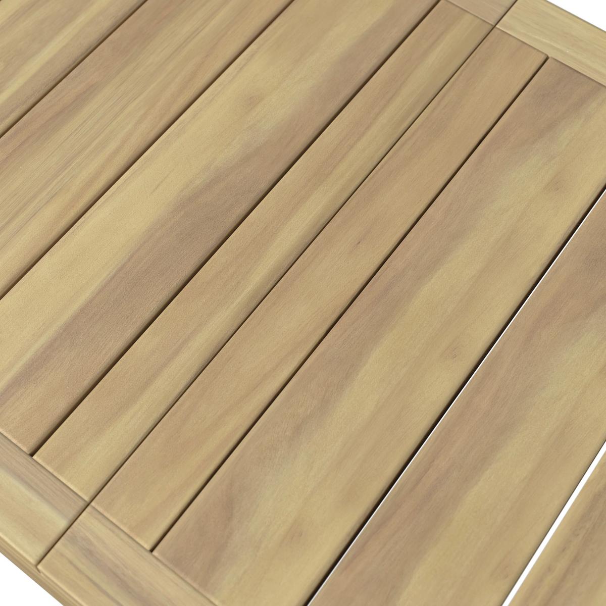 Balkonset Kopenhagen - Akaziefarben, MODERN, Holz - Beldano