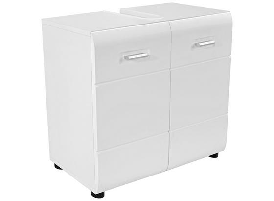 Skrinka Pod Umývadlo Snow - biela, Moderný, kompozitné drevo (70/57/29,6cm) Skrinka Pod Umývadlo Snow - biela, Moderný, kompozitné drevo (70/57/29,6cm)