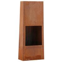 Feuerstelle Bastian - Dunkelorange, KONVENTIONELL, Metall (50/120/20cm) - Gardenson
