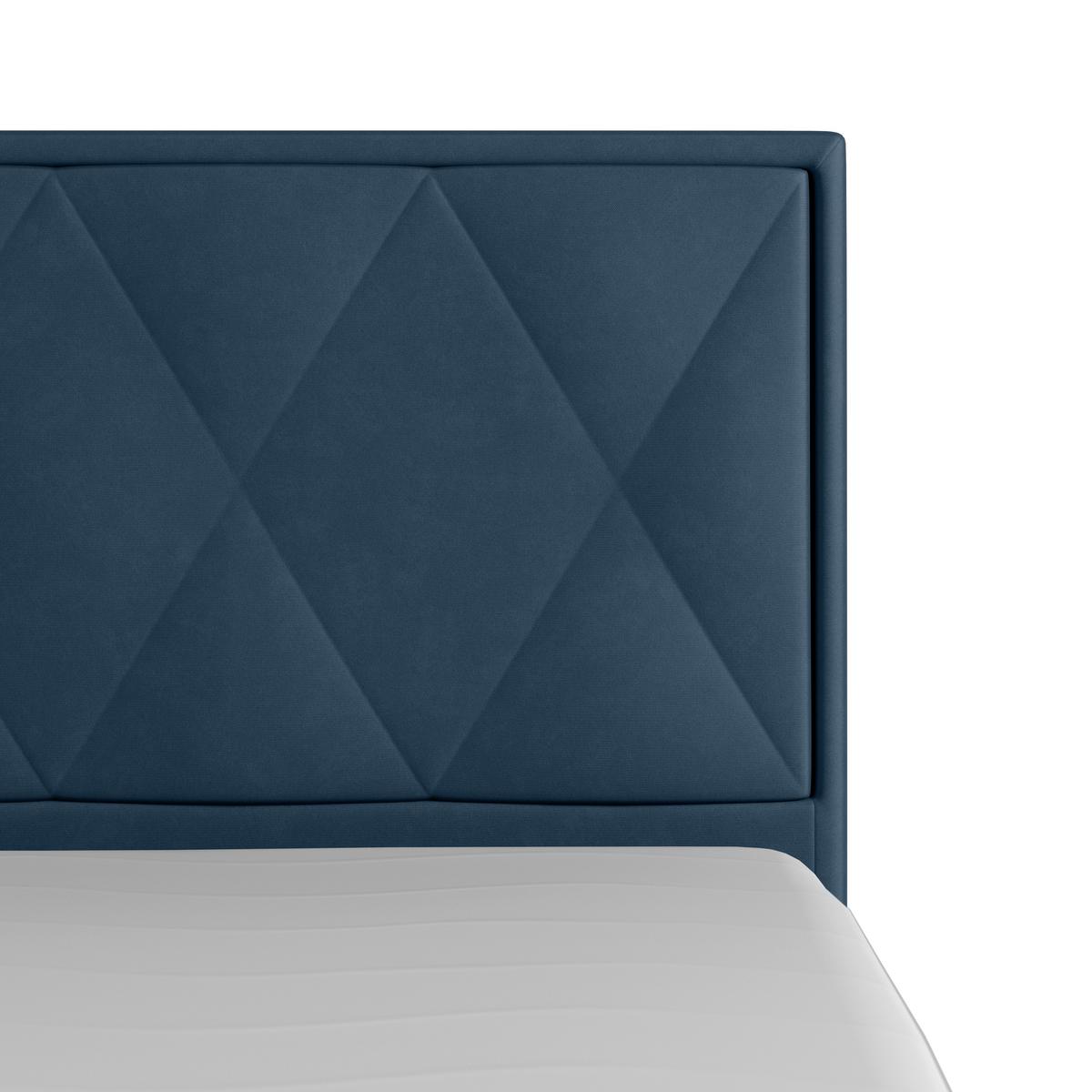Boxspringbett Porto 180x200 cm Blau - Blau, MODERN, Holz/Kunststoff (180/200cm) - MID.YOU