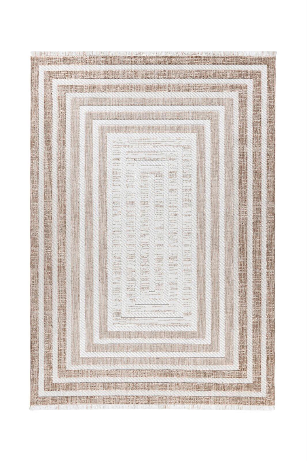 Teppich Beige/Braun Sarai 80x150 cm - Beige/Braun, Basics, Textil (80/150cm) - Kayoom
