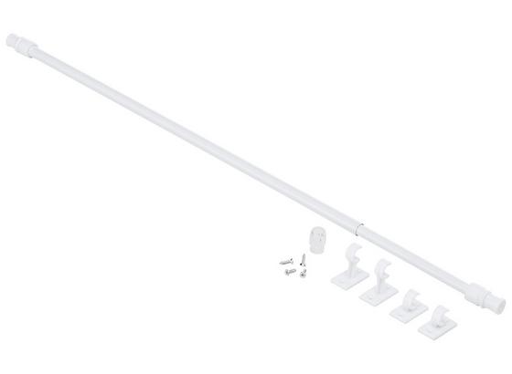 Vitrážová Tyč Aura - biela, plast (55-85cm) - Mömax modern living Vitrážová Tyč Aura - biela, plast (55-85cm) - Mömax modern living