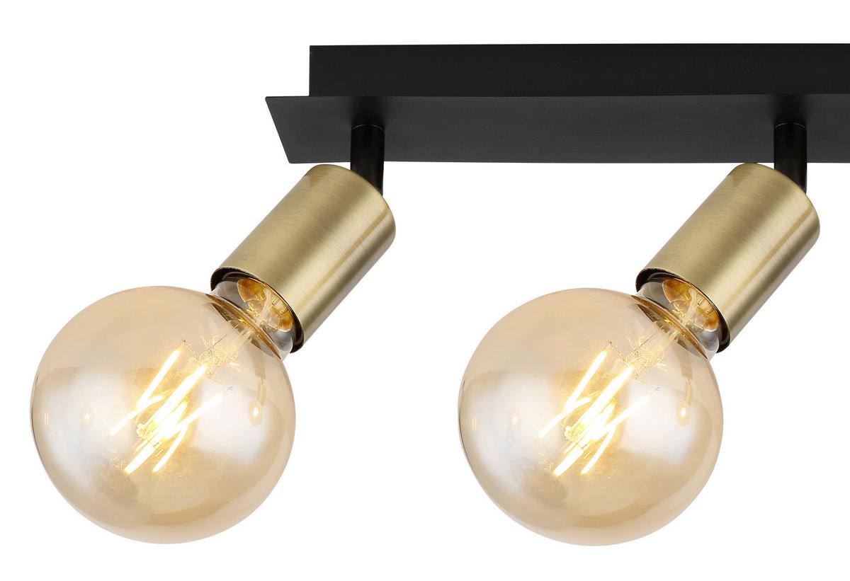 Strahler 54998-3b - Schwarz, Design, Metall (40/6/10,5cm) - Globo