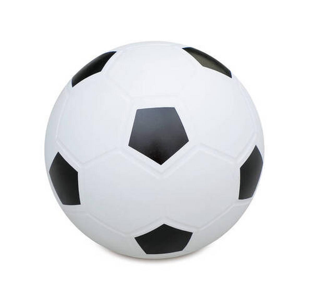 Wasserball-Set mit Tor Weiß B: 20 cm - Weiß, KONVENTIONELL, Kunststoff (20/95/110cm)