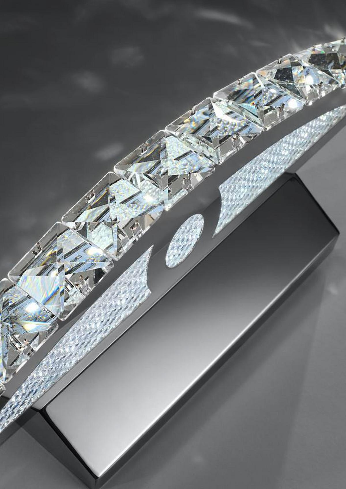 Led-wandleuchte 20-32683 Arande - Chromfarben, KONVENTIONELL, Metall (11/38/5cm)