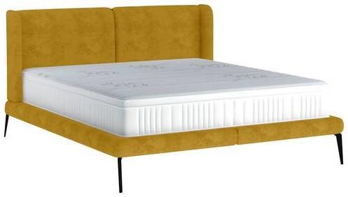 Polsterbett Tessina Sorisso - Gelb/Creme, MODERN, Textil (180/200cm) - Livetastic
