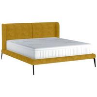 Polsterbett Tessina Sorisso - Gelb/Creme, MODERN, Textil (180/200cm) - Livetastic