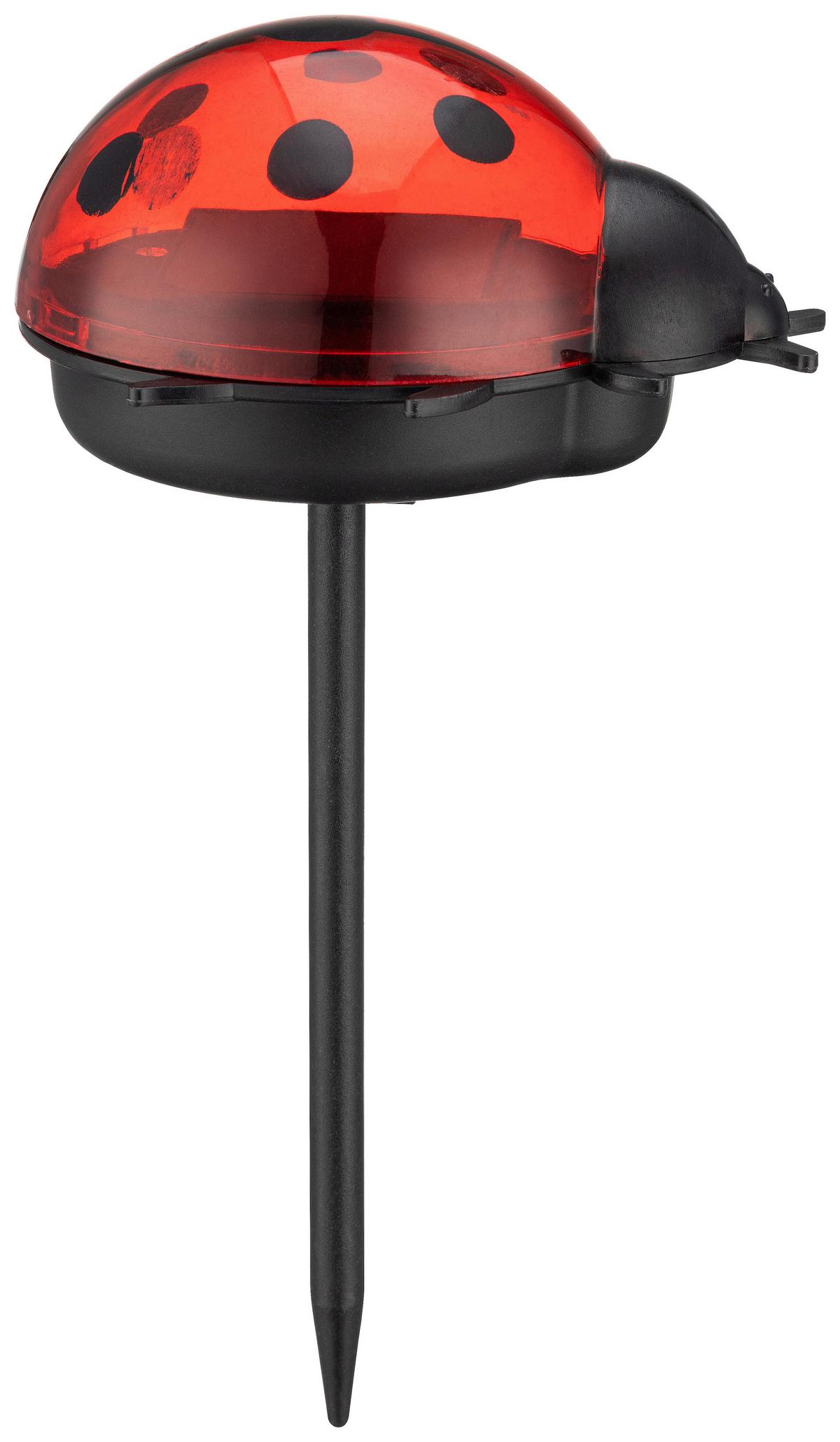 SOLÁRNÍ SVÍTIDLO MARIO - oranžová/černá, Romantický / Rustikální, plast - Mömax