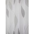 Vorhang mit Schlaufen und Band Paolo 140x255 cm Grau/Weiß - Weiß/Grau, MODERN, Textil (140/255cm) - Luca Bessoni