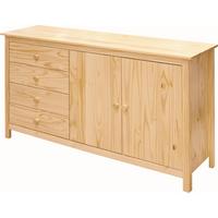 Kommode Naturfarben B: 150cm - Naturfarben, Design, Holz (150/80/40cm) - Livetastic