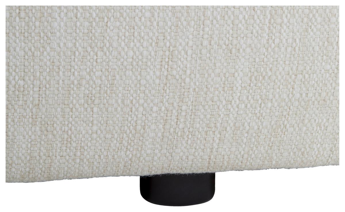 2-sitzer-sofa Boli Bouclé - Creme/Schwarz, KONVENTIONELL, Textil (154/80/84cm) - Livetastic