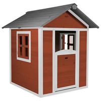 Spielhaus C050.001.05 - Rot/Weiß, KONVENTIONELL, Holz (111/133/135cm) - Ambia Garden