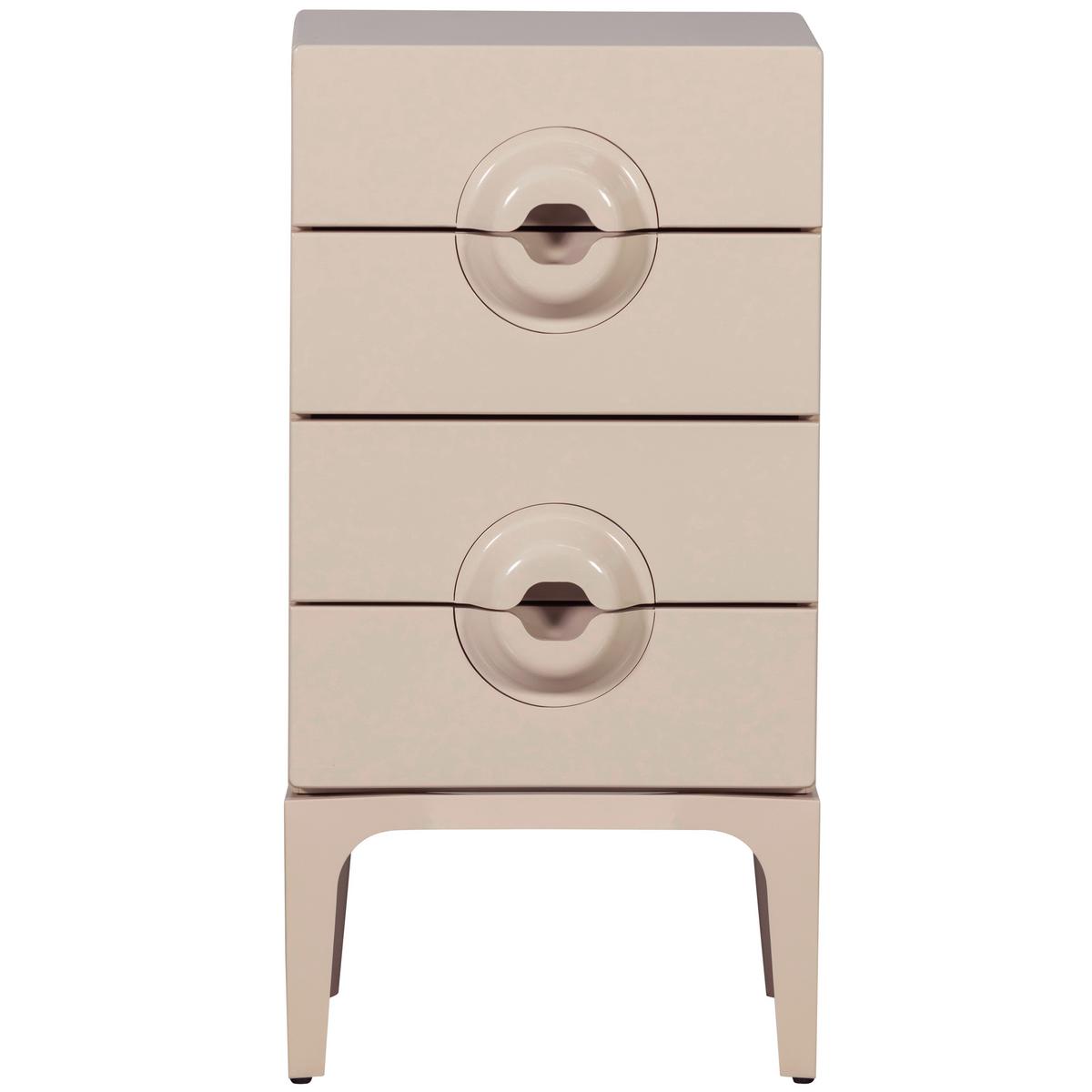 Kommode Merge Greige B: 44cm - Greige, Design, Holz (44/89/45cm) - Livetastic