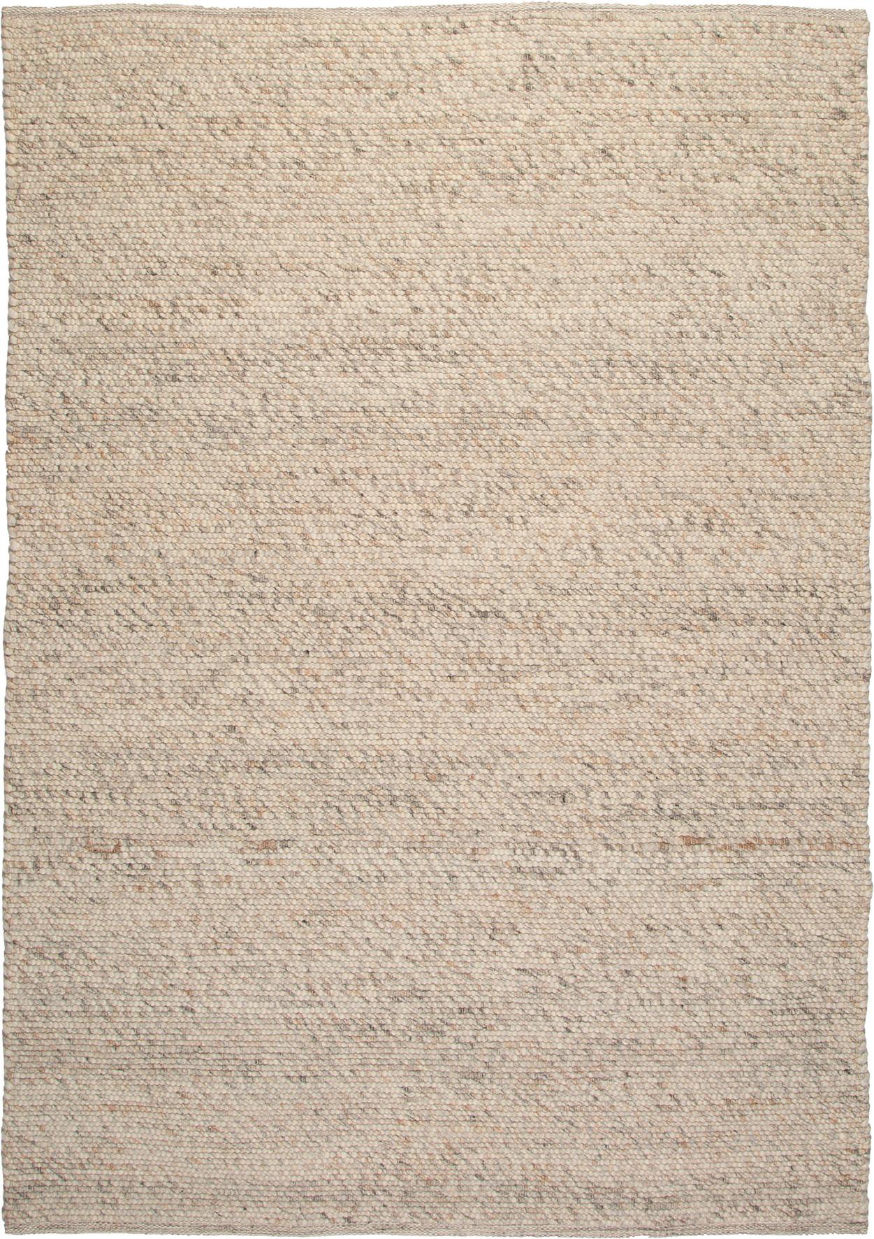 Flachwebteppich MY KJELL - Creme, Basics, Textil (80/150cm) - Obsession