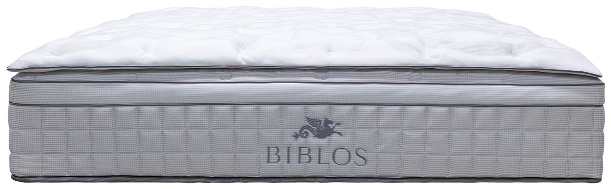 Taschenfederkernmatratze Biblos 160x200 Cm H3 H: 40 Cm - Weiß/Grau, Basics, Textil (160/200cm) - Livetastic