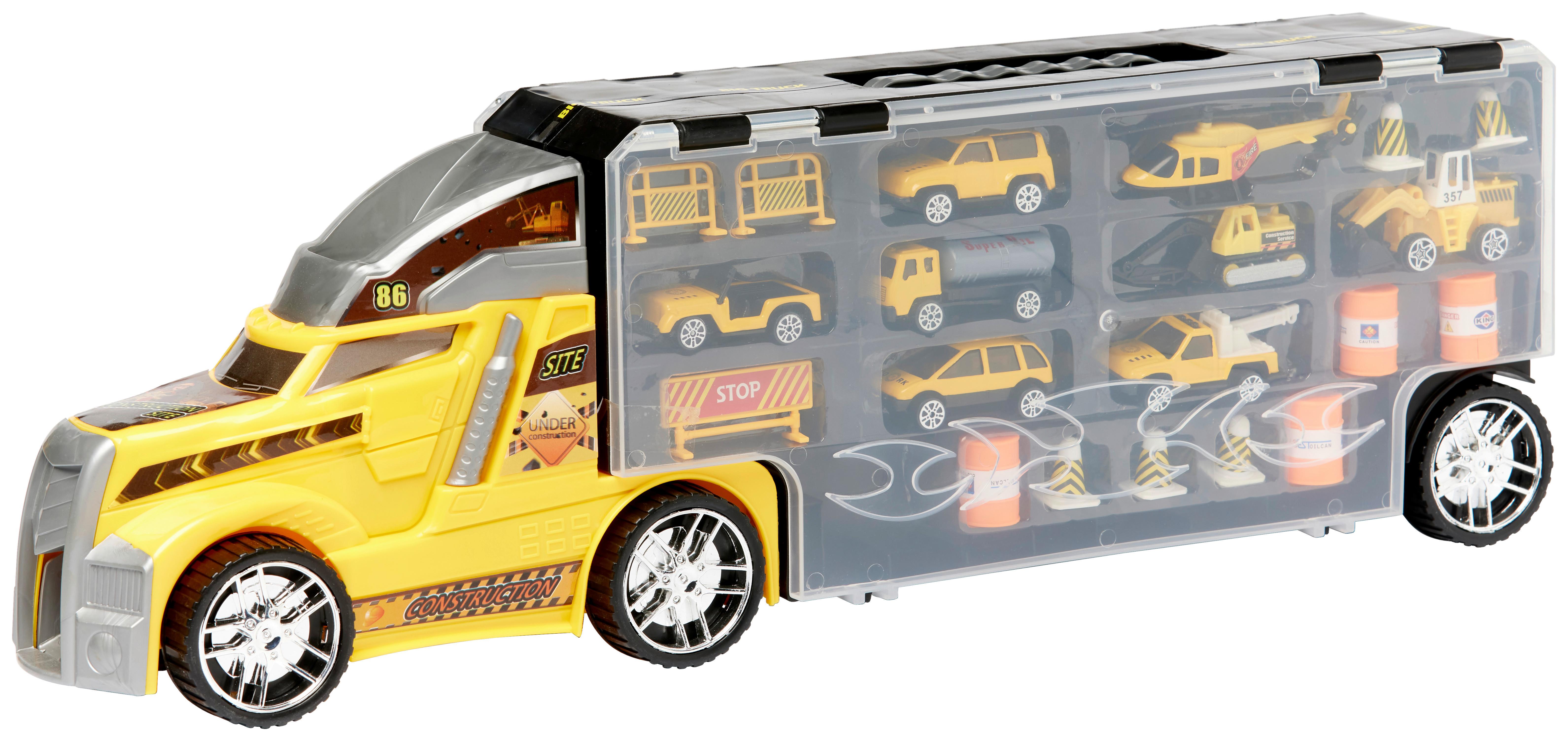 Spielzeugauto Transporter Ab 3 Jahren - Gelb, Basics, Kunststoff/Metall (56,5/11,5/18cm)