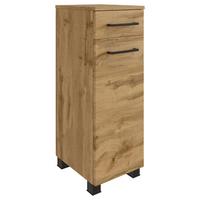 Unterschrank Manchester B: 30 Cm Eiche Wotan Dekor - Eichefarben/Eiche Wotan, MODERN, Holzwerkstoff (30/79/35cm) - Held