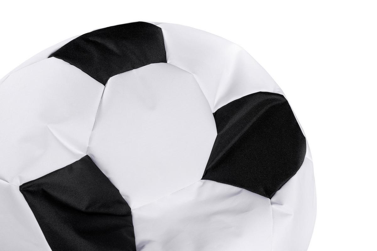 Ülőzsák Ball White/black - fekete/fehér, Modern, textil (65/65/50cm) - Mömax