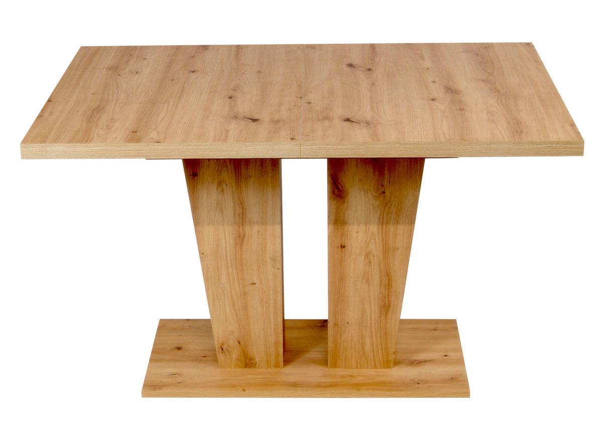 Esstisch Verona Eiche Artisan L: 120 Cm - Eiche Artisan, KONVENTIONELL, Holzwerkstoff (120/80/76cm) - MID.YOU