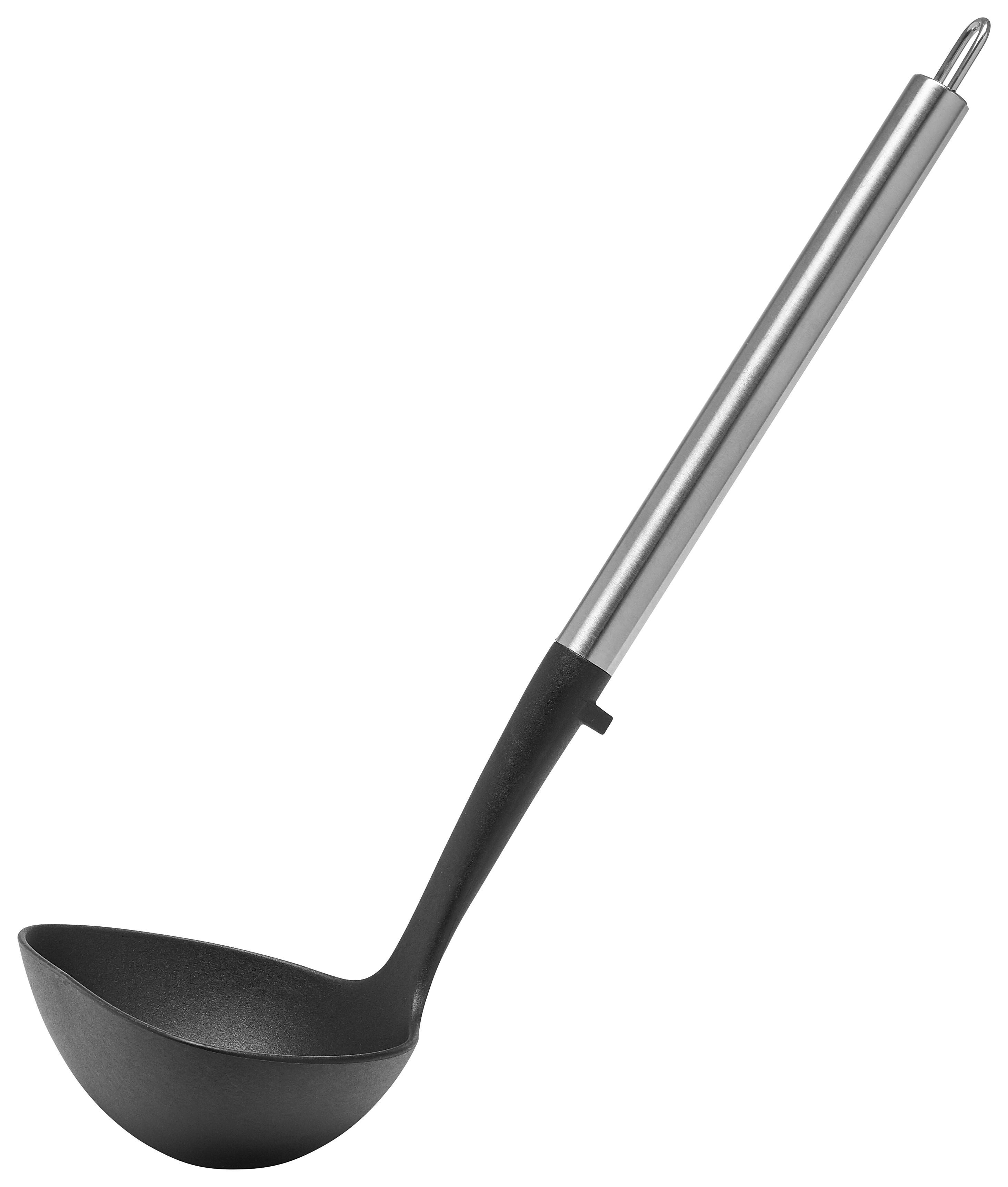 NABĚRAČKA LUCA - černá, plast (28cm) - Modern Living