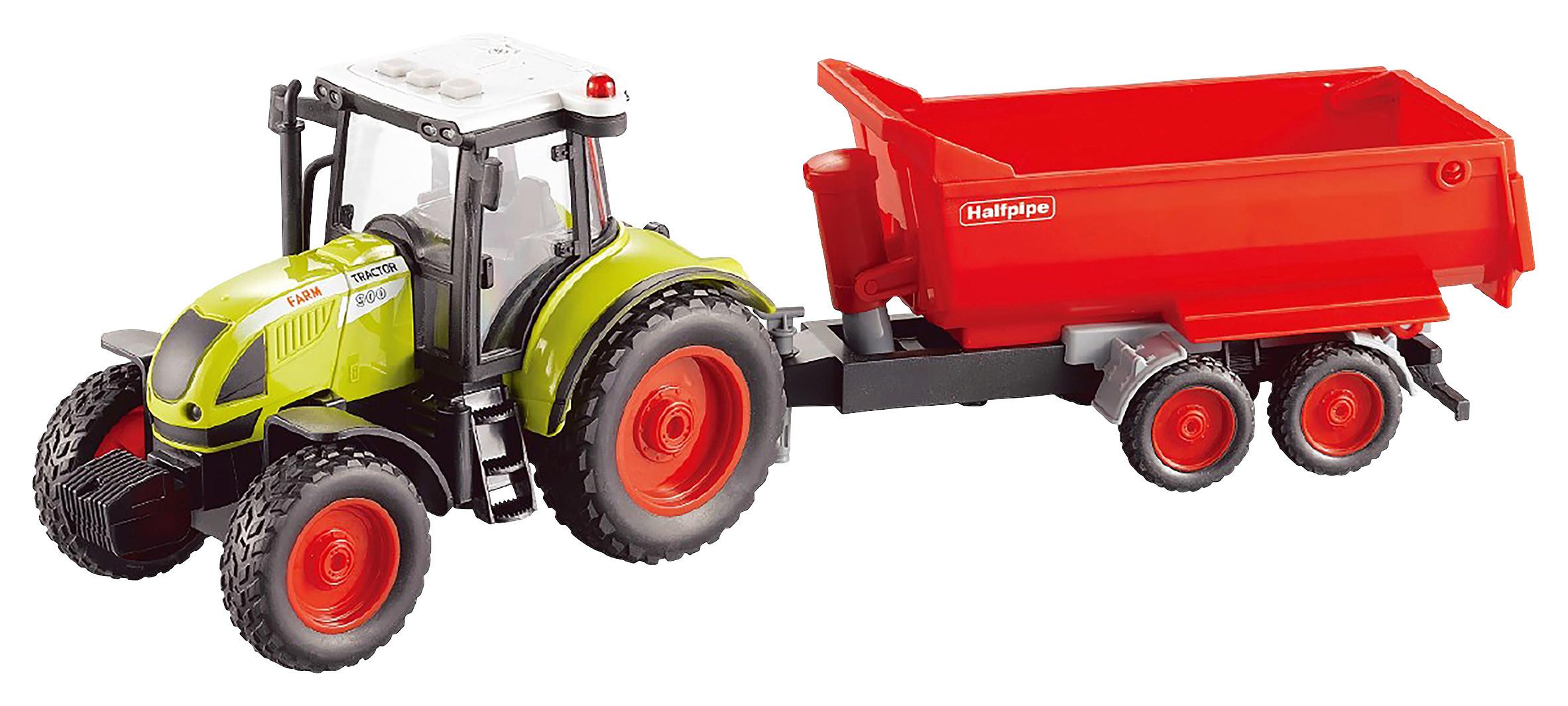 Traktor Max - Gelb/Rot, Basics, Kunststoff (42,50/12/19cm)