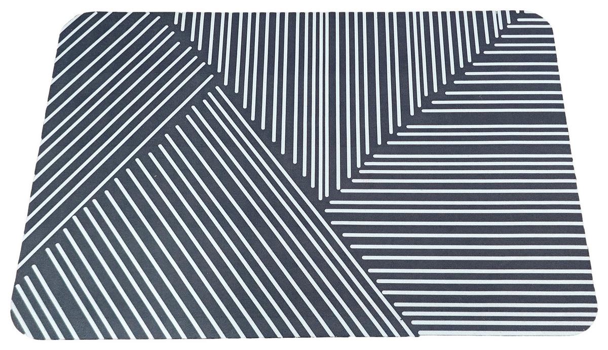 Badematte Silvana - Anthrazit, MODERN, Kunststoff (40/60cm) - Luca Bessoni